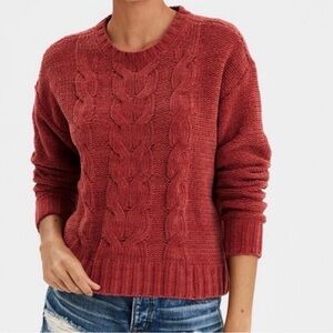 American Eagle Outfitters Women's Sweater - Brick Red